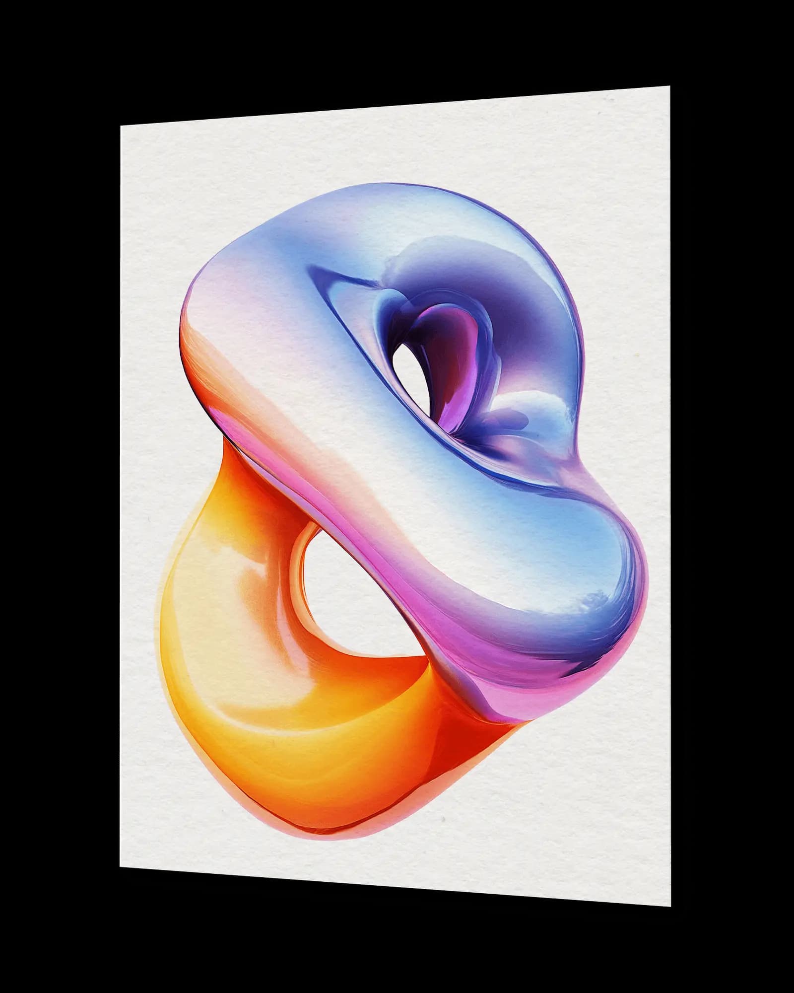 Fine art posters with your own image with a wedding photo