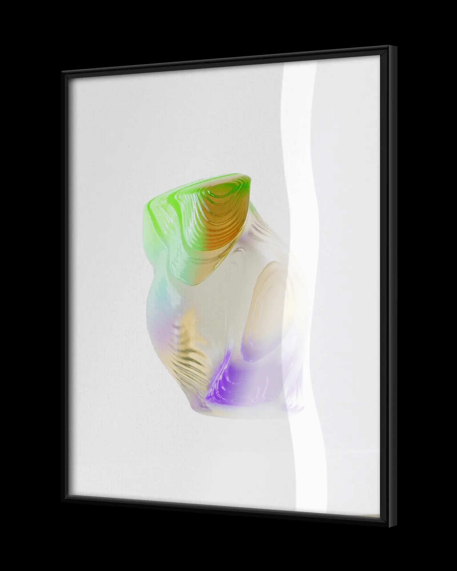 Wooden framed poster with your own image at Robertsfoto