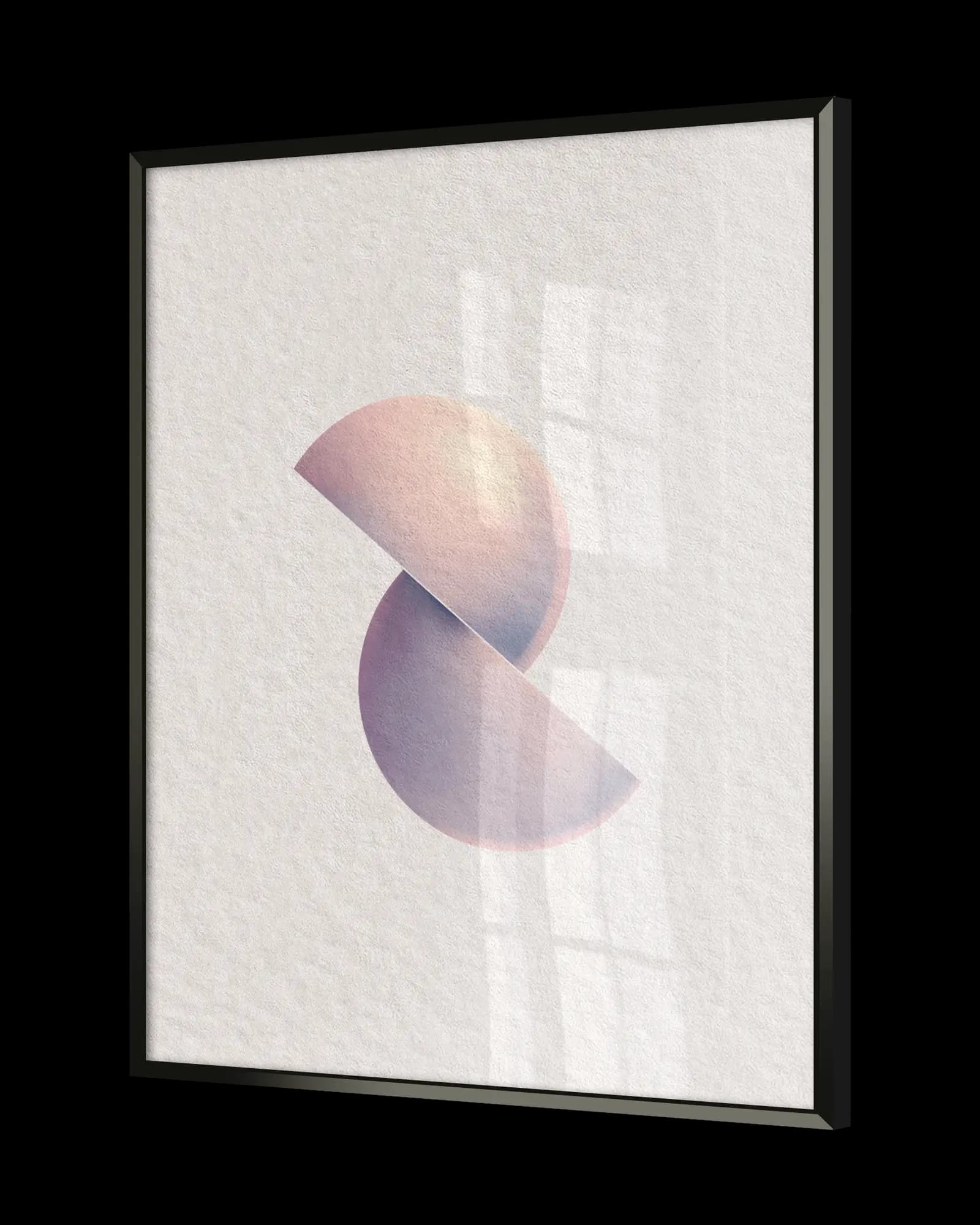 Poster with a metal frame created with your own image at Robertsfoto