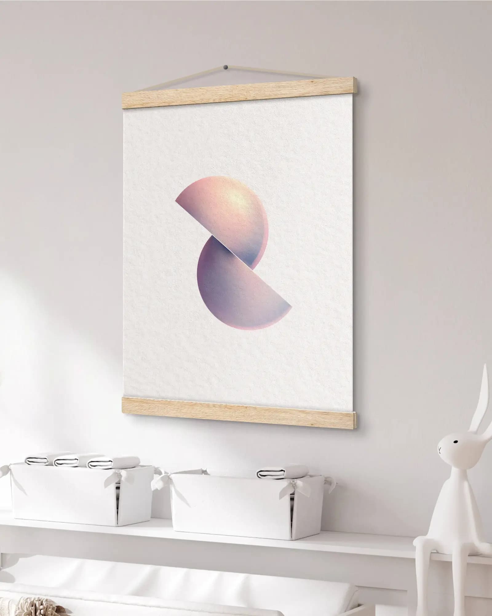 Poster with hanger created with your own image at Robertsfoto